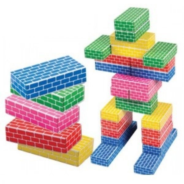 종이벽돌블록 50pcs #0